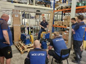 Formazione su argani in Olanda