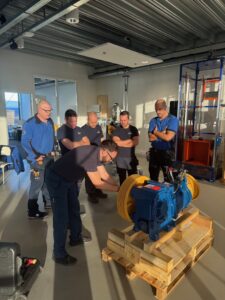 Formazione su argani in Olanda