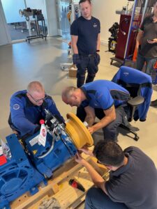 Formazione su argani in Olanda